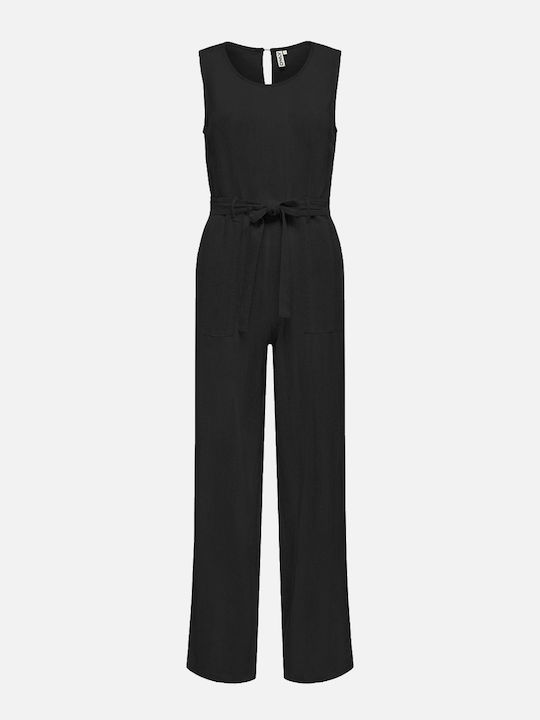 Only Women's Sleeveless One-piece Suit Black