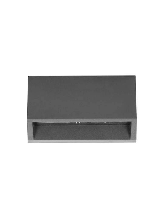 Adviti Επιτοίχιο Εξωτερικό Φωτιστικό LED IP65 1.5W με Φυσικό Λευκό Φως 10x3.3x6εκ.