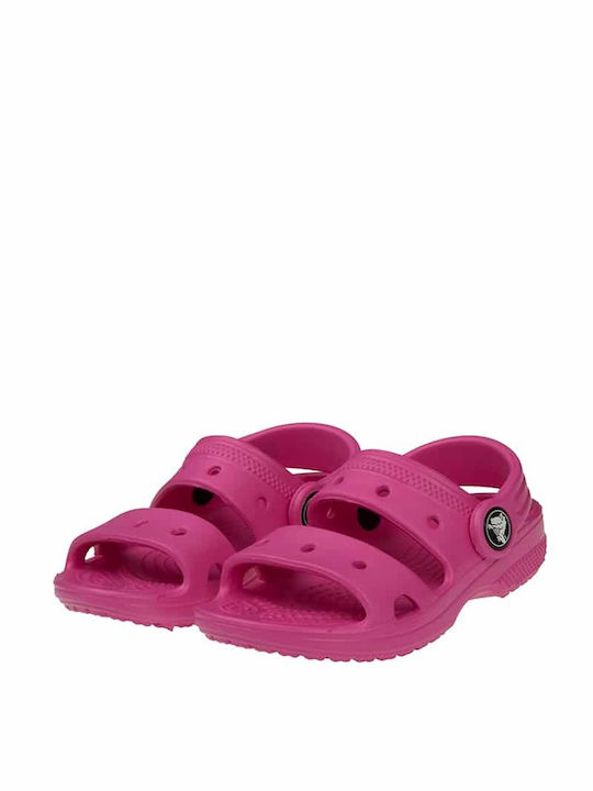 Crocs Παιδικά Παπουτσάκια Θαλάσσης Ροζ