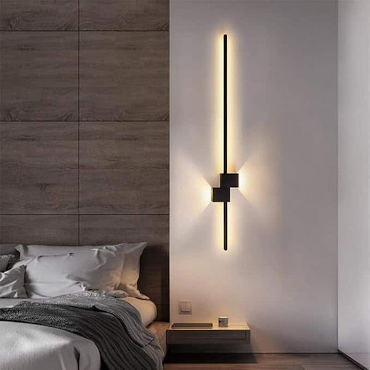 ForHome Modern Black Wall Lamp 80cm