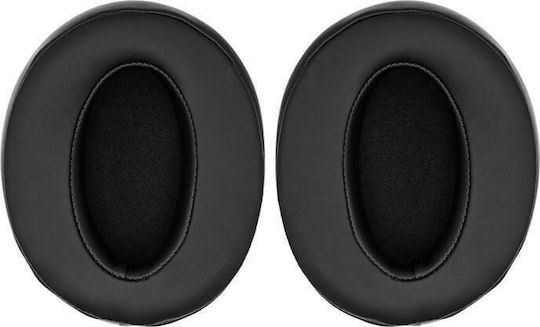Set 2 Edman Ear Tips Sennheiser Hd 4.50bt Hd 4.50btnc Hd 4.40bt Hd 458bt Hd 350bt Hd 4.30g Hd 4.20 Eco-leather Black