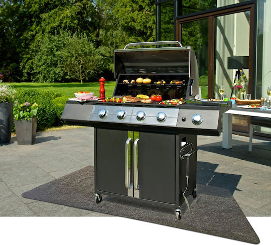 Grill Floor Protection Mat 100x150cm H&c