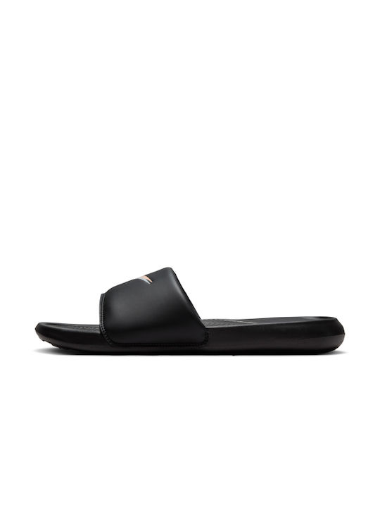 Nike Victori One Ανδρικά Slides Μαύρα