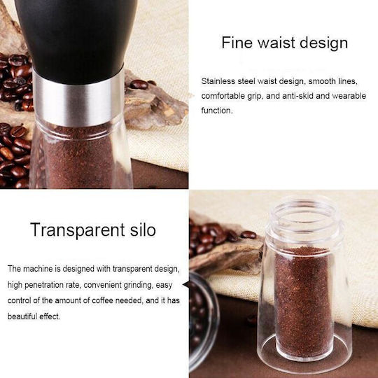 Set Manual Râșnițe Condimente Ceramice în Culoare Maro 16.6cm 1buc
