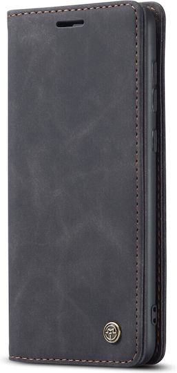 Caseme Brieftasche Leder Schwarz (Galaxy S21 FE 5G)