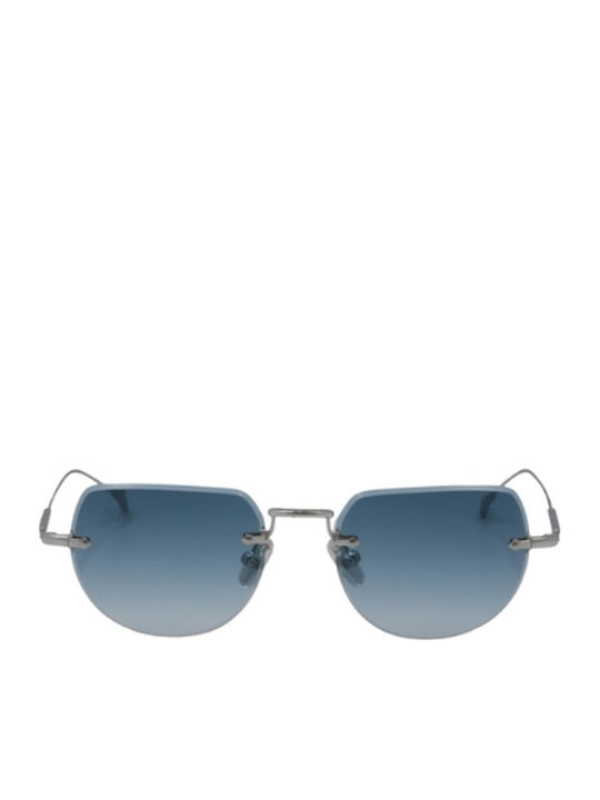 Eyepetizer Sunglasses Silver with Metal Frame & Blue Lens Eyepetizer Sunglasses Silver with Metal Frame & Blue Lens