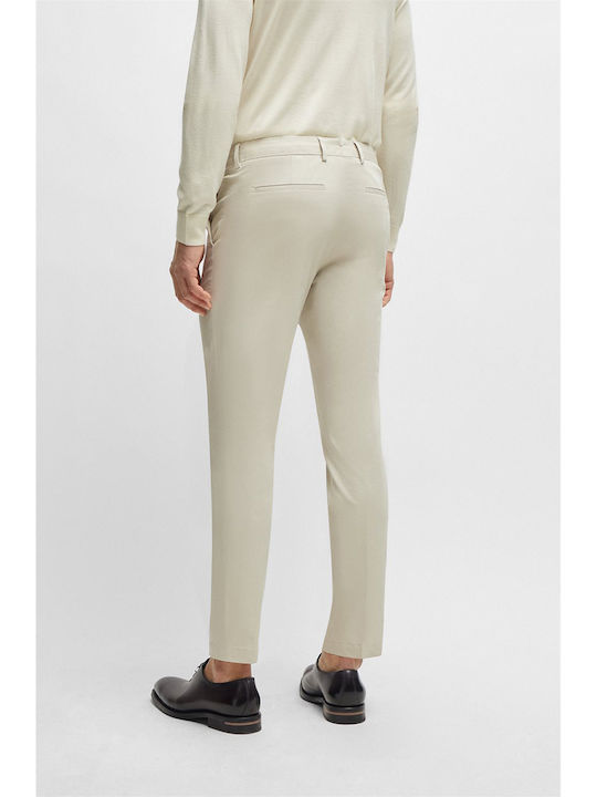 Hugo Boss Pantaloni pentru bărbați Chino Beige