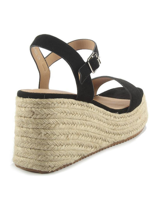 Πλατφόρμα Λεπτή Φάσα Fshoes H8/692.00 Fshoes Μαυρο