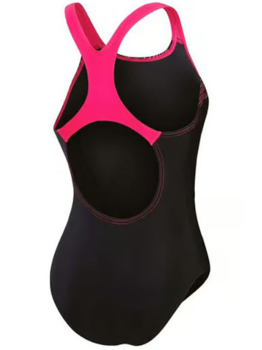 Medley Logo One-Piece Swimsuit Black