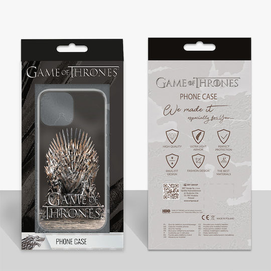 Fall Apple Iphone 14 Spiel Throne 017 Spiel Throne Druck voll schwarz