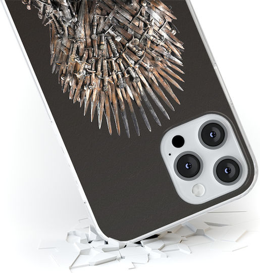 Fall Apple Iphone 14 Spiel Throne 017 Spiel Throne Druck voll schwarz