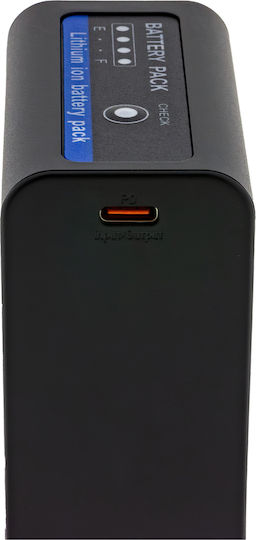 Patona Μπαταρία Φωτογραφικής Μηχανής Np-f970 Np-f960 Np-f950, Lg Cells, Με In-out Usb-c Pd20w Με Out Usb 1377 10500mAh Συμβατή με