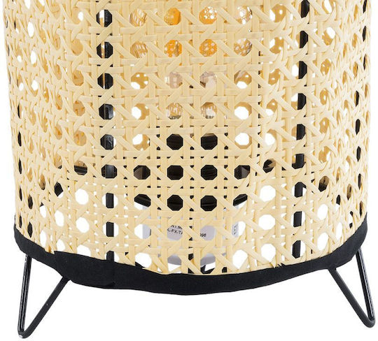 GloboStar Lustră Decorativă cu Soclu pentru Bec E27 Negru
