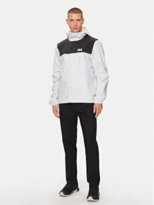 Helly Hansen Geci Barbati Waterproof Vancouver Rain Jacket 53935 Alb Regular Fit Geci Barbati Waterproof Helly Hansen