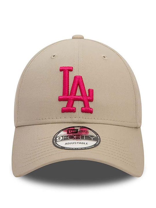 New Era Adult League Essential Mlb 9forty Los Angeles Dodgers Cap Εκρού 60503375 New Era