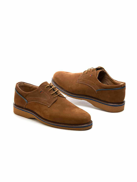 Northway Suede Ανδρικά Casual Παπούτσια Καφέ