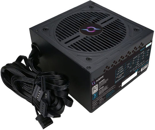 Aqirys Pulsar SI 550W Schwarz Computer-Netzteil Voll verkabelt