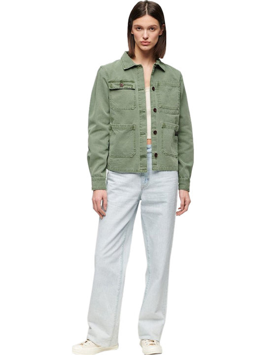 Γυναικείο Jade Green Overshirt