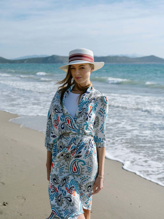 Damen Kimono Mehrfarbig
