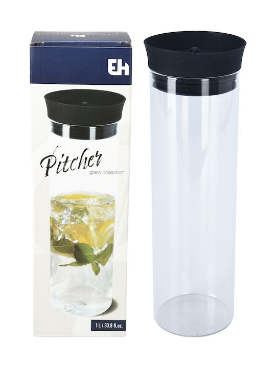 Excellent Houseware Bottiglia Grătare comerciale Sticlă con tappo a vite Transparent 1000ml