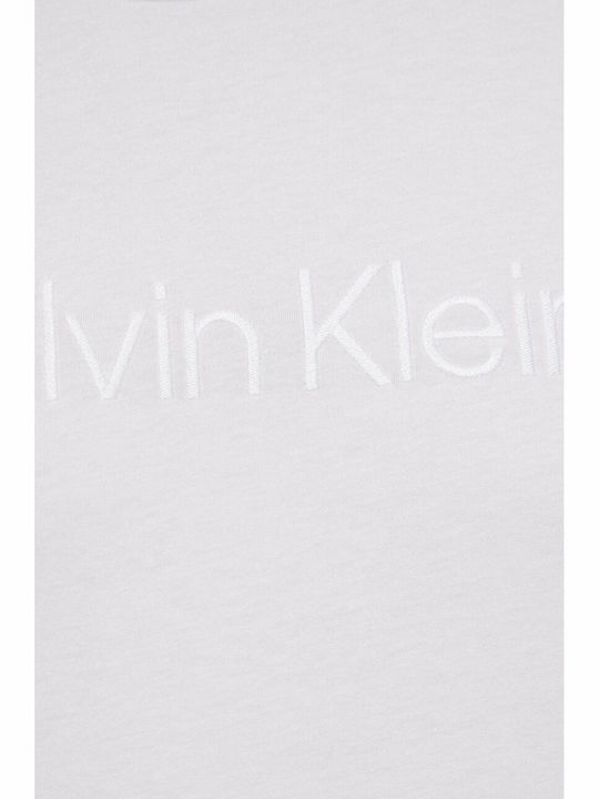 Calvin Klein De vară Pijama de bărbați Bermuda Din bumbac WHITE 000NM2501E-100