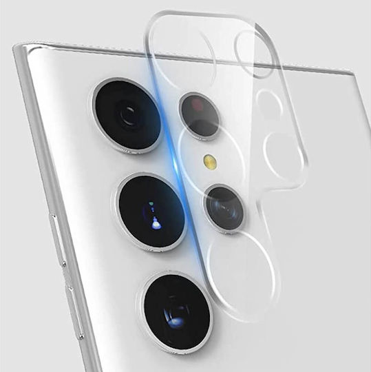 Edman Kameraschutz Membrane Transparent für das Samsung Galaxy S23 Ultra