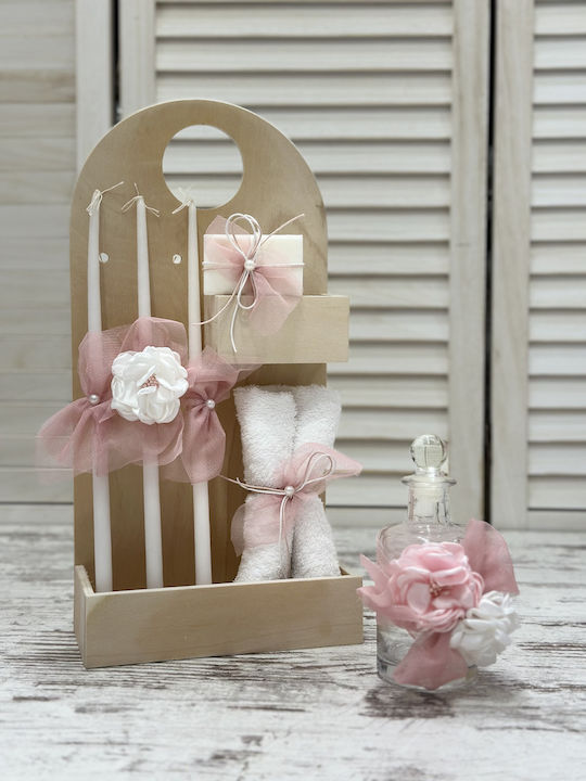 Carousel Velvet Baptism Box Package