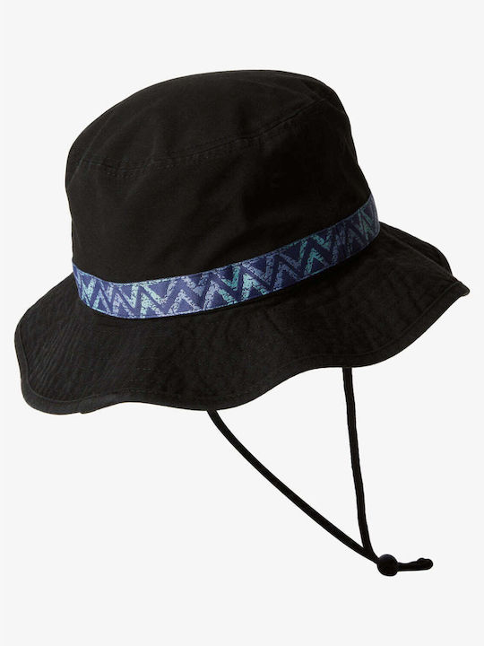 Quiksilver Υφασμάτινo Ανδρικό Καπέλο Μαύρο