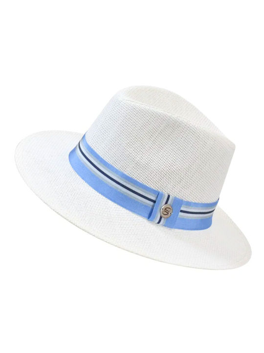 Stamion Men's Fedora White