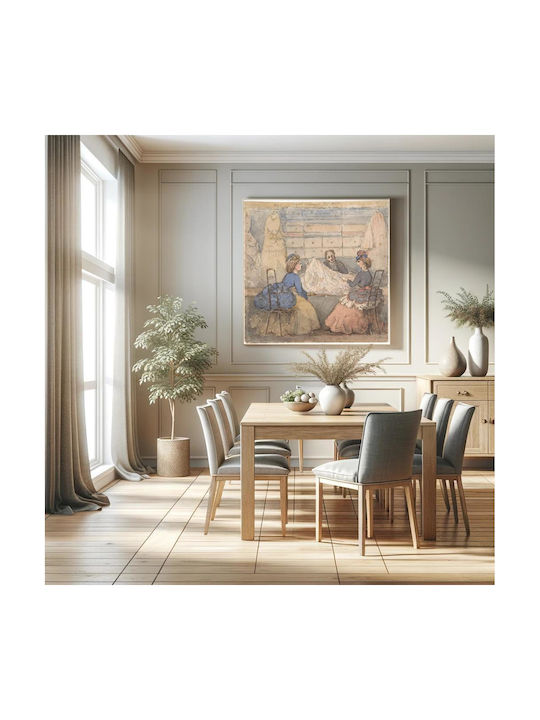 Картина Тъкан 120x120см