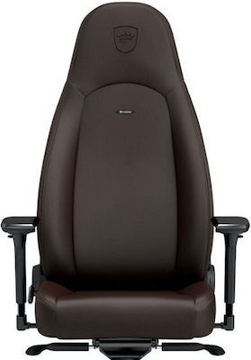 Noblechairs Icon Java Edition Καρέκλα Gaming Δερματίνης με Ρυθμιζόμενα Μπράτσα Καφέ