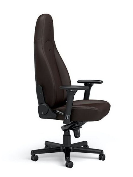 Noblechairs Icon Java Edition Καρέκλα Gaming Δερματίνης με Ρυθμιζόμενα Μπράτσα Καφέ