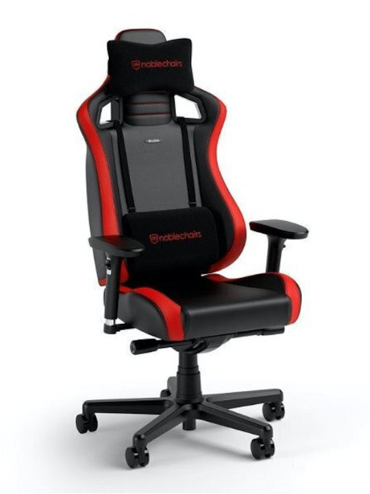 Noblechairs Epic Compact Καρέκλα Gaming Δερματίνης με Ρυθμιζόμενα Μπράτσα Μαύρη