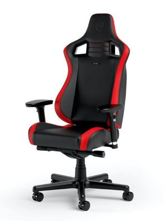 Noblechairs Epic Compact Καρέκλα Gaming Δερματίνης με Ρυθμιζόμενα Μπράτσα Μαύρη