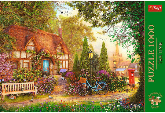 Trefl 1000 Premium Plus Tea Time Reed Hut Puzzle