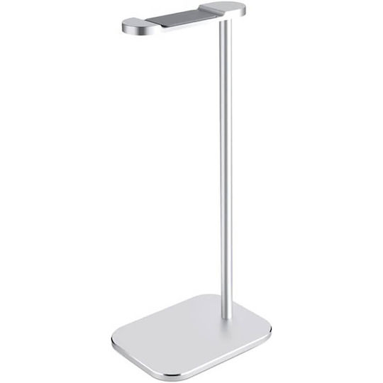 Edman Square Square Headphone Stand aluminiu argintiu