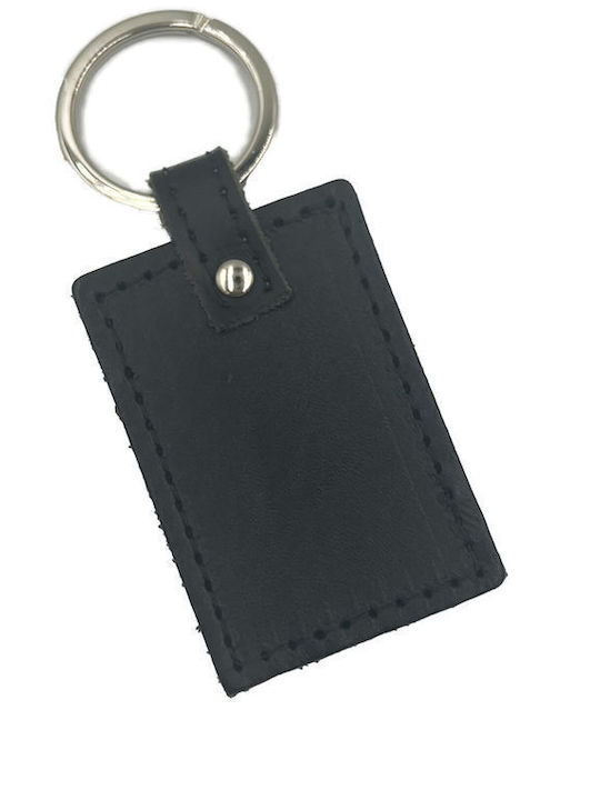 ByLeather Χειροποίητο Μπρελόκ Δερμάτινο Μαύρο