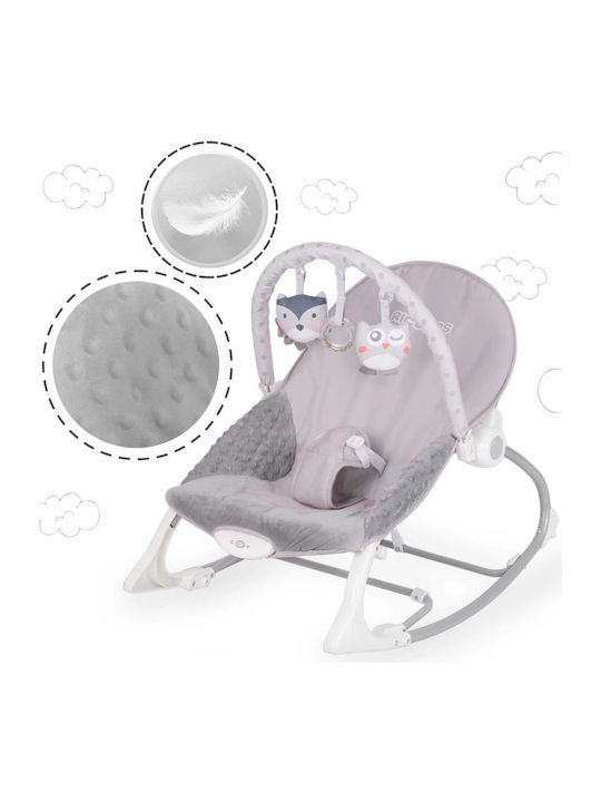 Ricokids Manual Relax pentru Bebeluși Gri pentru Copil până la 9kg
