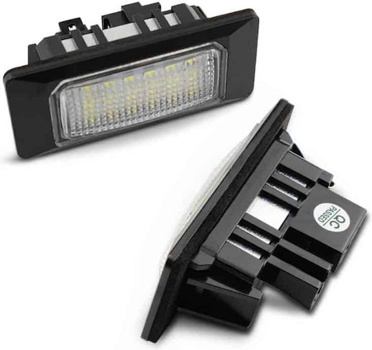 Edman Lumini pentru plăcuțele de înmatriculare Lumini LED pentru Audi A4 / A5 / S5 / Q5 / Magazin online / A1 / A7 / RS5 / A6 Kia Roadster Mini Roadster Seat Alhambra / Ibiza Skoda Superb / Octavia Volkswagen Magazin online de golf / Passat / Polo / Magazin online Sharan / Turul / Touareg / Jetta / Tiguan Chevrolet Lumină 2buc