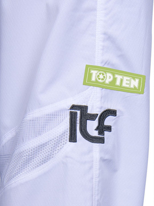 Top Ten Master Dobok “green” Στολή Taekwondo Ενηλίκων/Παιδική Λευκή