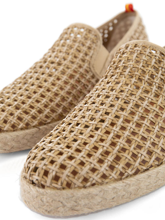 Perlamoda Herren Espadrilles in Beige Farbe