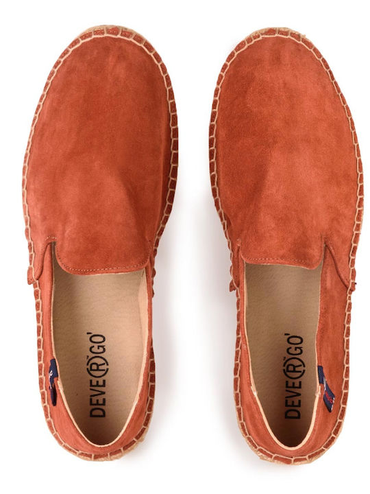 Devergo Herren Espadrilles in Rot Farbe