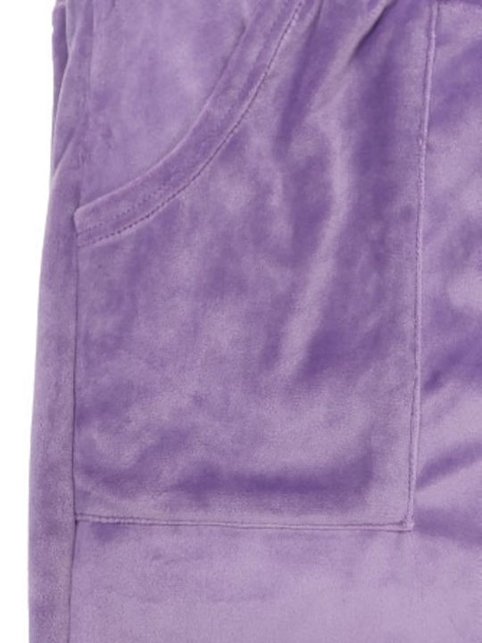 Sweatpants Velvet Lilac