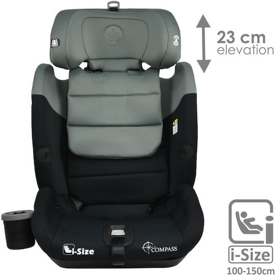 Bebe Stars Compass Baby Car Seat i-Size with Isofix Olive
