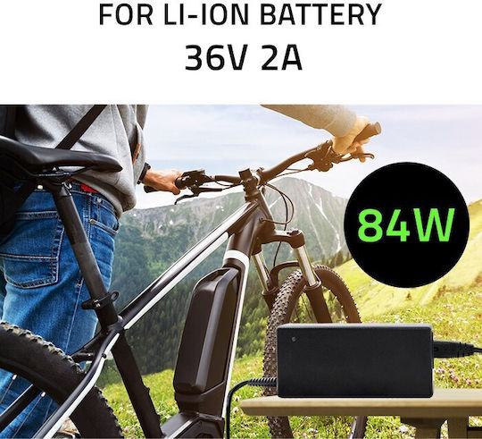 Qoltec Bicycle Battery Charger