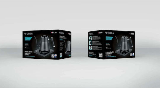 ECG Forza 8000 Fierbător 1lt 1200W Negru