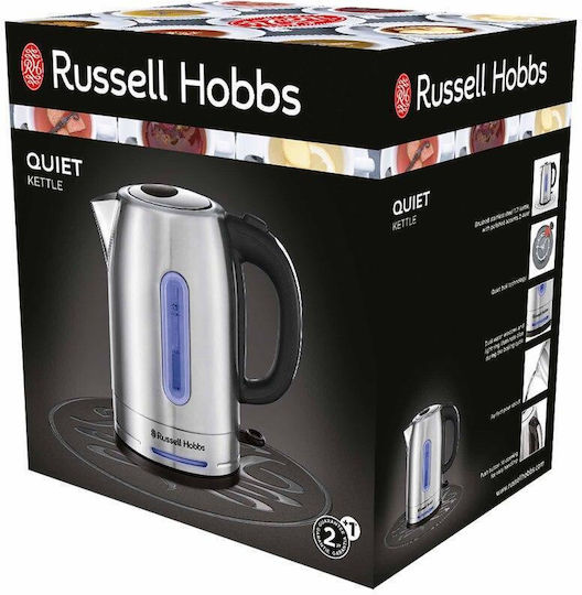 Russell Hobbs Електрически Кана 1.7л 2400W Сребрист