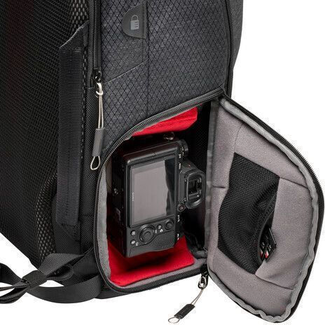 Manfrotto Pro Light Front Loader 16L Τσάντα Πλάτης Φωτογραφικής Μηχανής Medium Μαύρη
