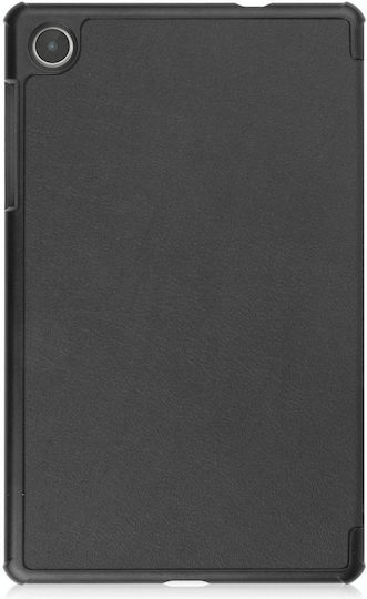 Lenovo Tab M8 4. Gen Tb-300fu Custer reine Farbe 3-Fach-Halter Leder Tablette Fall schwarz