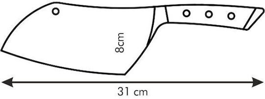 Tescoma Azza Μπαλτάς από Ανοξείδωτο Ατσάλι 17cm